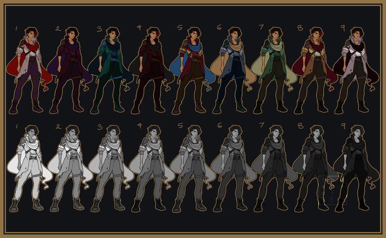 Dante - Colour Concept