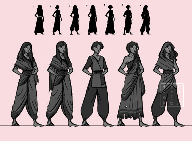 River - Girl Concept